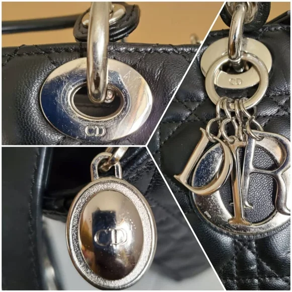 CHRISTIAN DIOR Cannage Lady Dior Bag - Picture 7 of 12